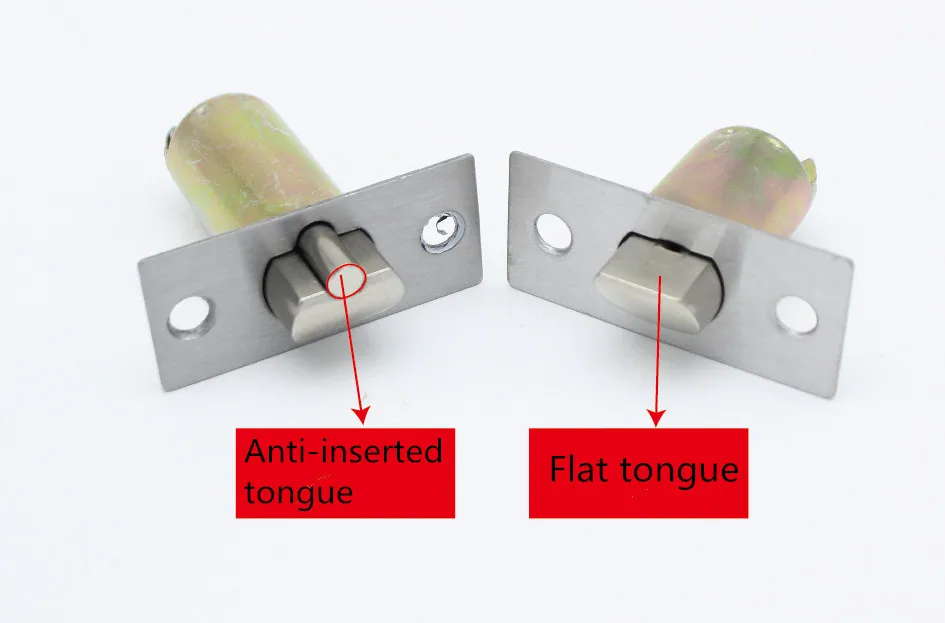 Round Door Handle Door Knobs Lock Accessories Stainless Steel Entrance