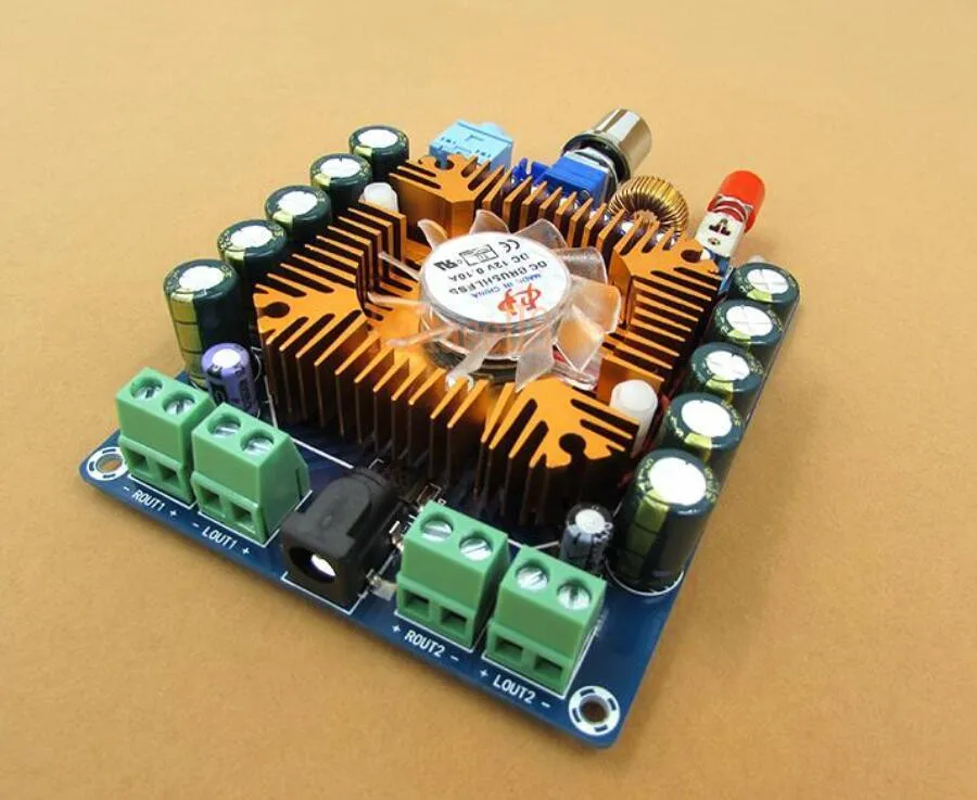 TDA7850 amplifier board 4 channel Power Audio amplifier board 4*50W For Car Speaker
