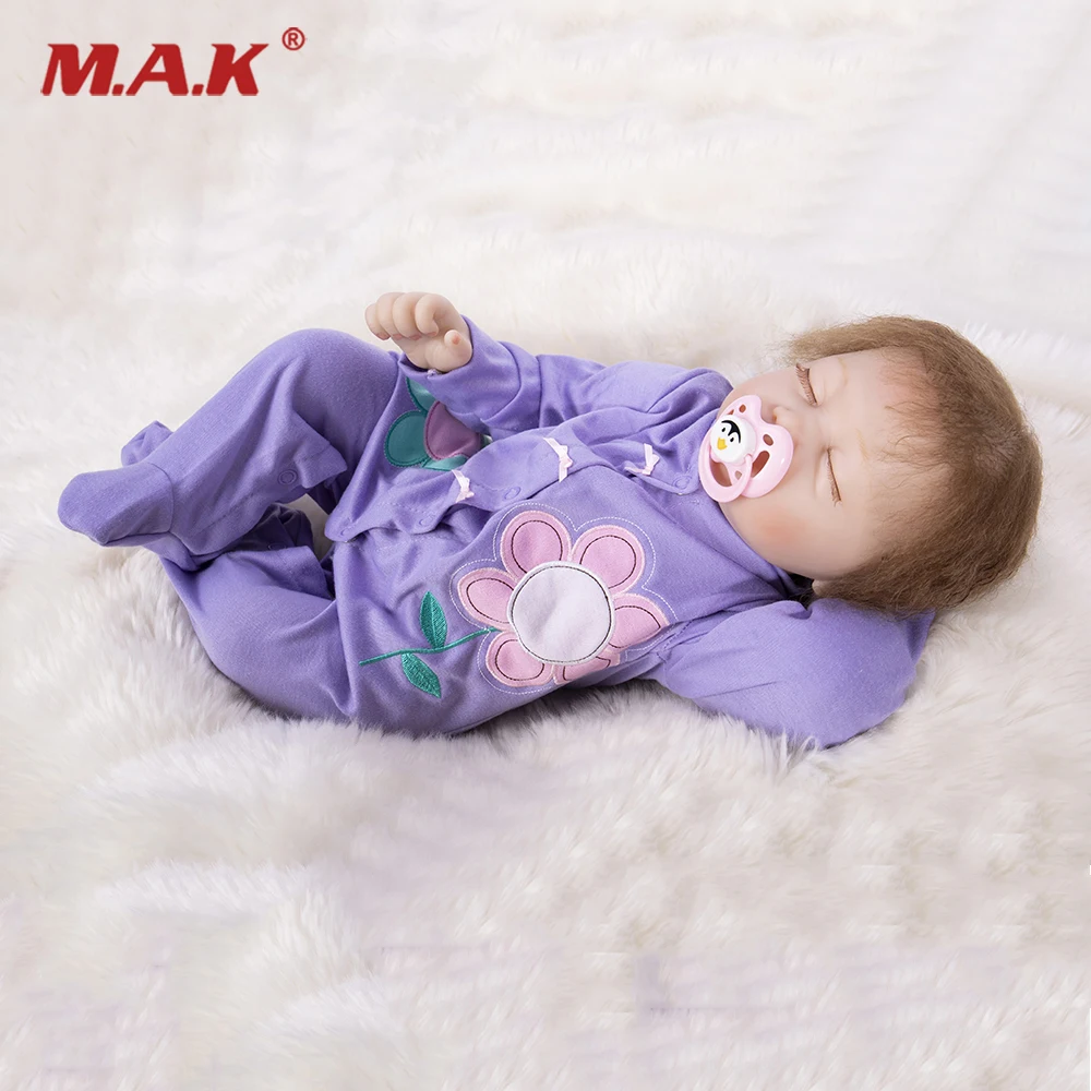 

49cm Silicone Reborn babies dolls bebe realista boneca Lifelike Soft Body gift Realistic boy girl Reborn Baby Dolls Reborn 20
