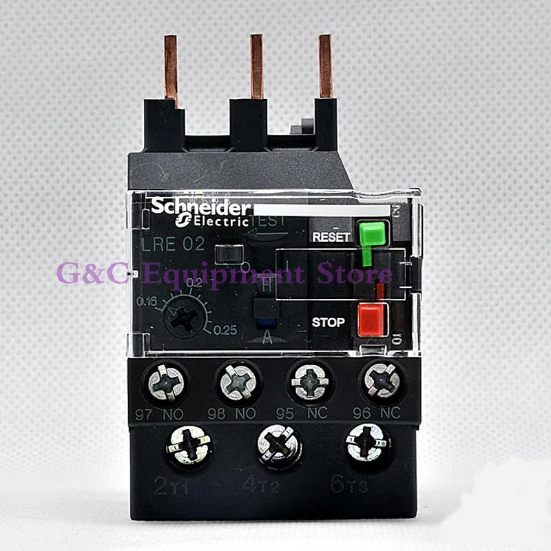 

NEW ORIGINAL THERMORELAY SE TESYS THERMAL OVERLOAD RELAY LRE02N 0.16-0.25A