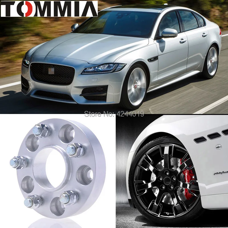 Подходит для Jaguar XF 2 шт. колеса концентратор центрик прокладки шины адаптеры