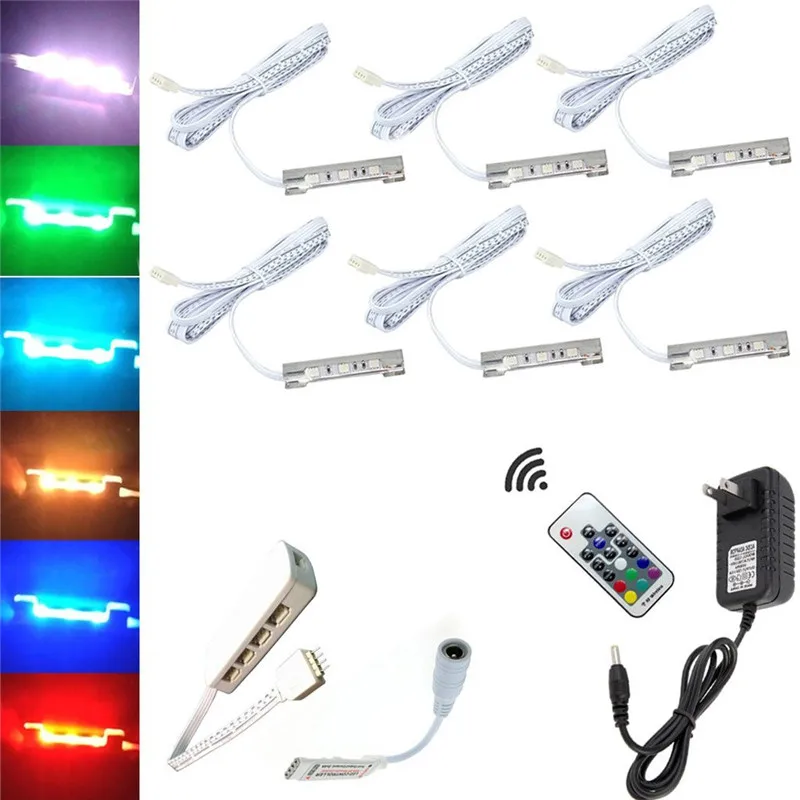 rgb led glass clip lights 04