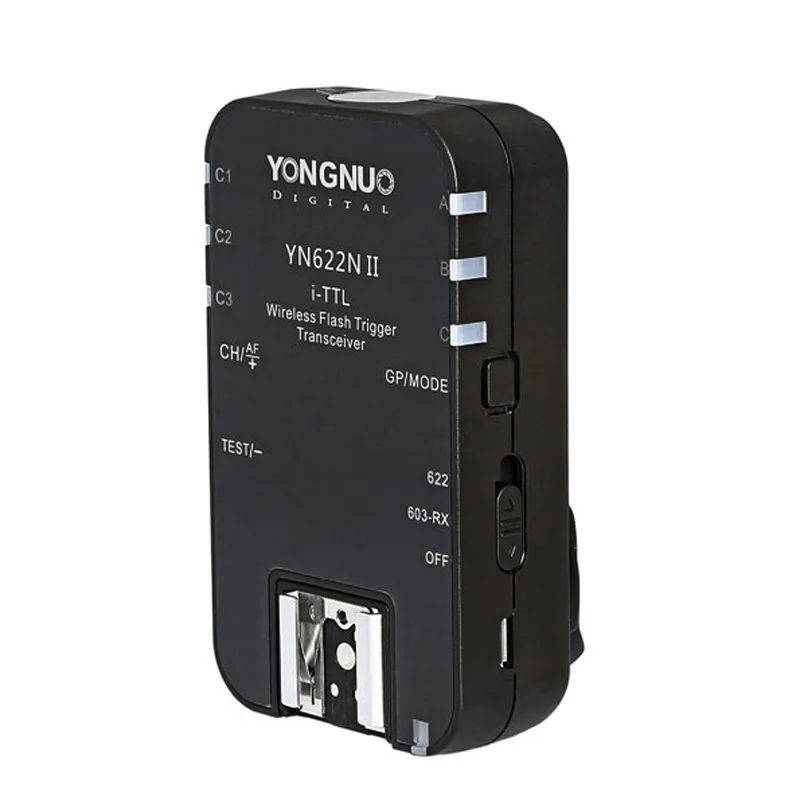 1 шт. YONGNUO ttl трансивер i-ttl 2,4G беспроводной триггер вспышки YN622N II HSS 1/8000 для Nikon DSLR камера Speedlite SB910 SB900