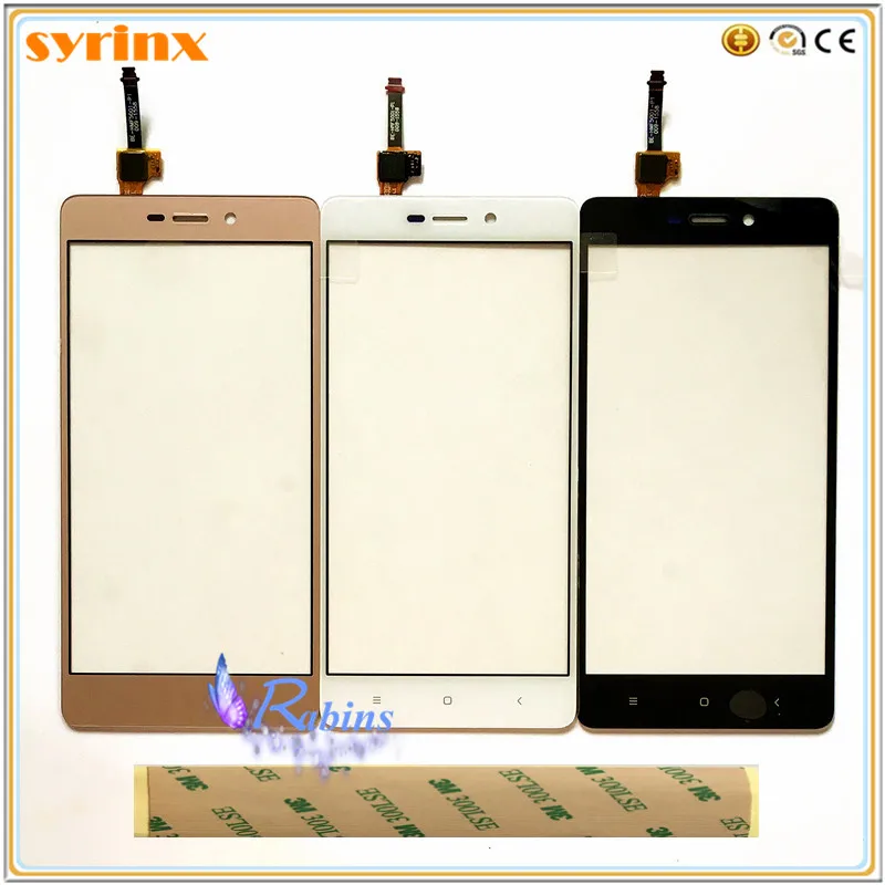 SYRINX 5 0 дюймовый сенсорный экран дигитайзер Переднее стекло датчик сенсорная