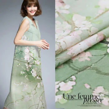 

Summer clothing silk linen fabric crisp dress linen fabric breathable silk fabric for dress natural linen fabric silk cloth