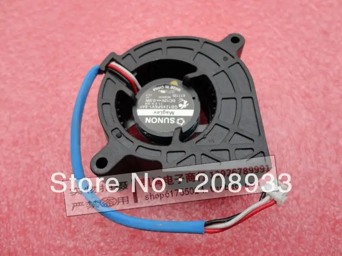 

For SUNON GB1245PKV1-8AY 12V 0.5W 4520 4.5CM turbine blower fan mute+cooling fan