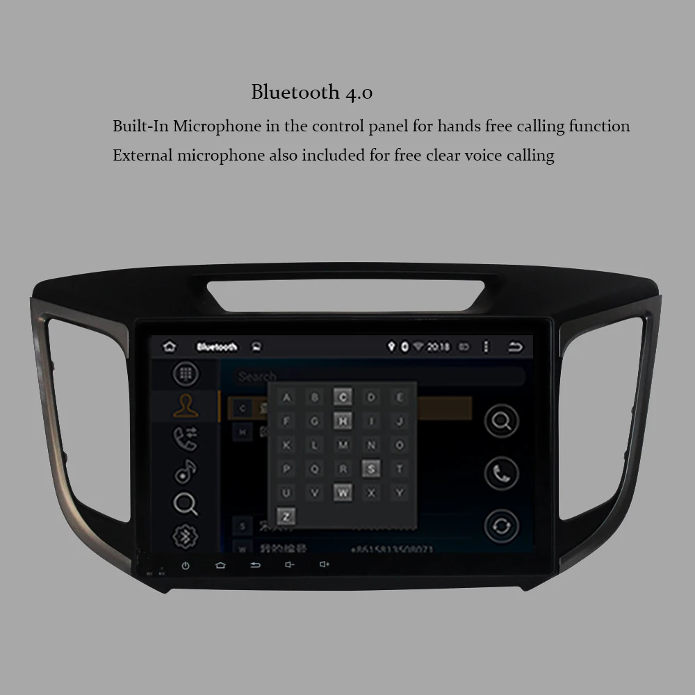 Clearance Octa Core Android 9.0 Car GPS For Hyundai Creta IX25 2014-2016with 4GB RAM Wifi BT RDS GPS Radio Navigation Map Head Unit player 8