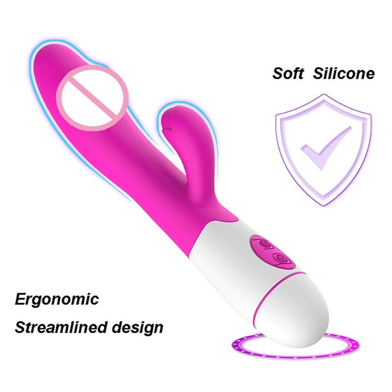 G-Spot-Vibrator-for-women-Dual-Vibration-big-dildo-rabbit-vibrator-adult-sex-toys-for-woman
