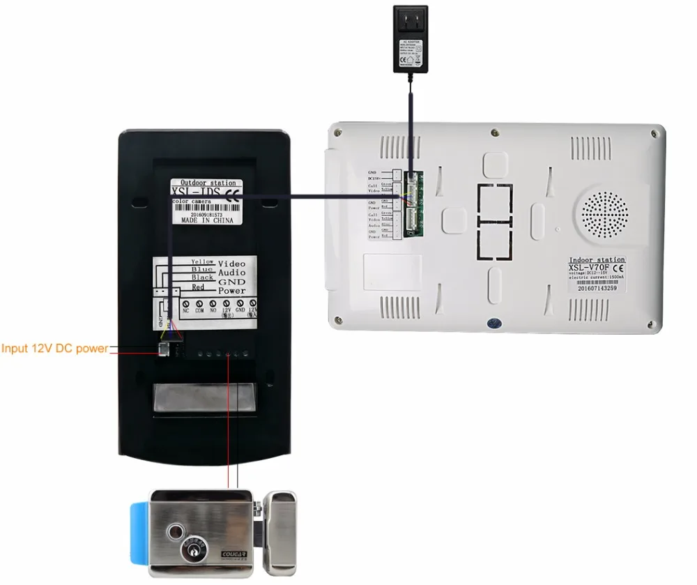 Wiring - without PSU