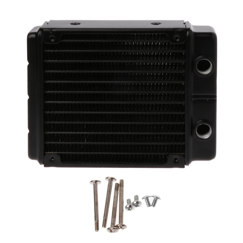 120mm Double layer Aluminum Computer Radiator Water Cooler 24 Tube CPU