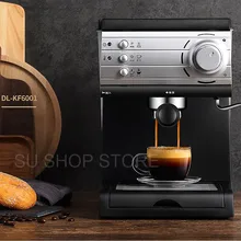 20 бар эспрессо насос 1,5 л резервуар для воды кофе машина для дома и офиса Кофе Машина Эспрессо полуавтоматическая коммерческий офис