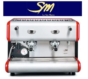 Italia San Marco La San Marco85E doble semi automática máquina de café  versión estrecha eléctrico / manual de|machine full|coffeemachine speed -  AliExpress