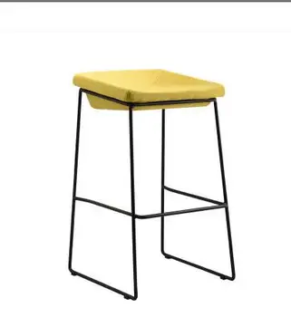 

Nordic bar stool modern minimalist home wrought iron industrial wind coffee restaurant mobile phone shop high stool bar stool