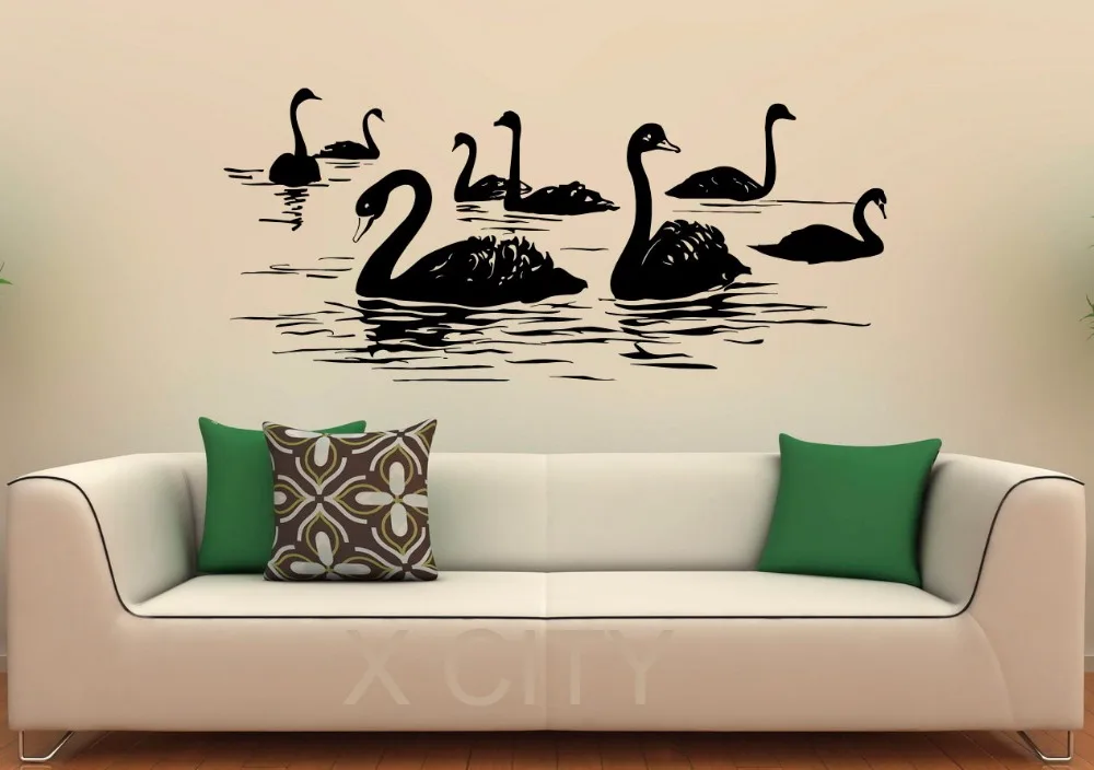 Design Wall Decal wall decal 45 beautiful wall decals ideas Swan Birds Wall Decal Lake Vinyl Stickers Flying Animal Home Interior Design Art Murals Bedroom Bathroom Design Wall Decal turtledove wall decal Swan Birds Wall Decal Lake Vinyl Stickers Flying Animal Home Interior Design Art Murals Bedroom Bathroom