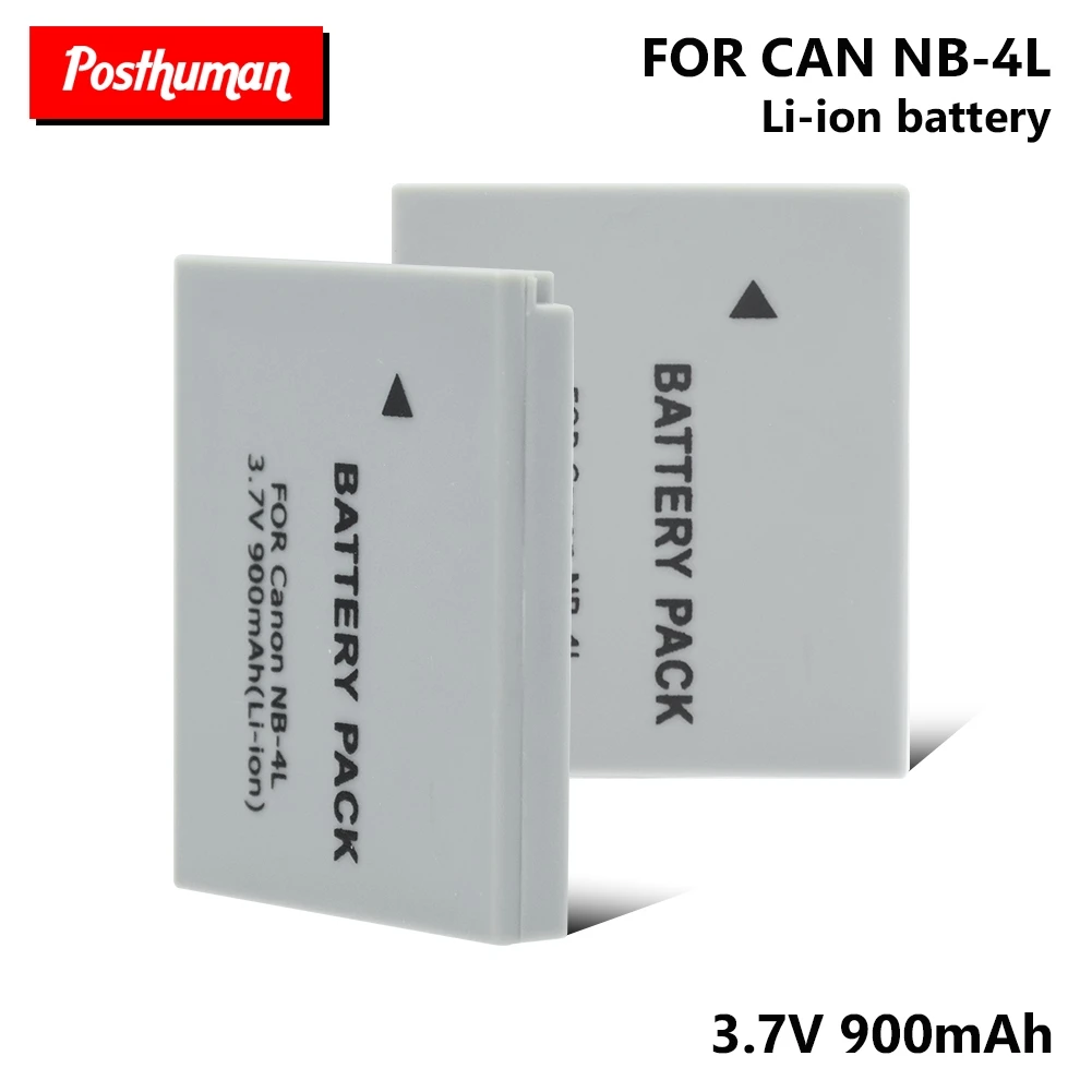 

NB-4L NB4L Battery For Canon SD1000 SD1100 SD1400 SD200 900mAh SD1100 IS SD1400 IS SD200 SD30 SD300 SD40 Bateria Batteries