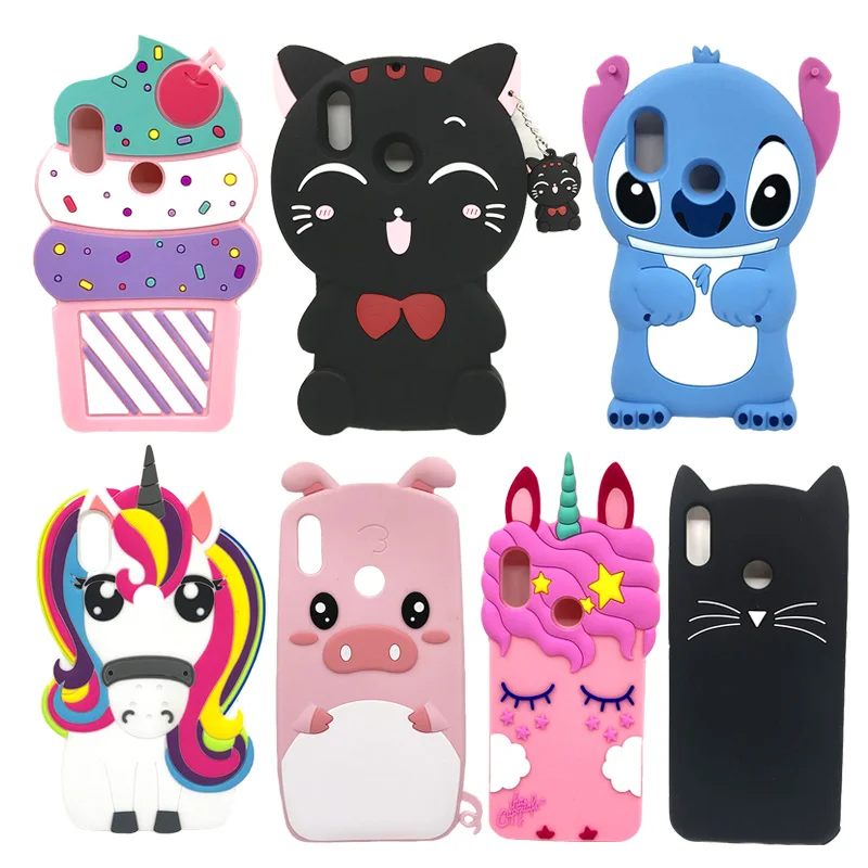 

Silicone Case For Xiaomi Redmi Note 5 Case 5.99" Cute Stitch Cat Cover Phone Cases For Xiomi Redmi Note 5 Note5 Pro Fundas Coque