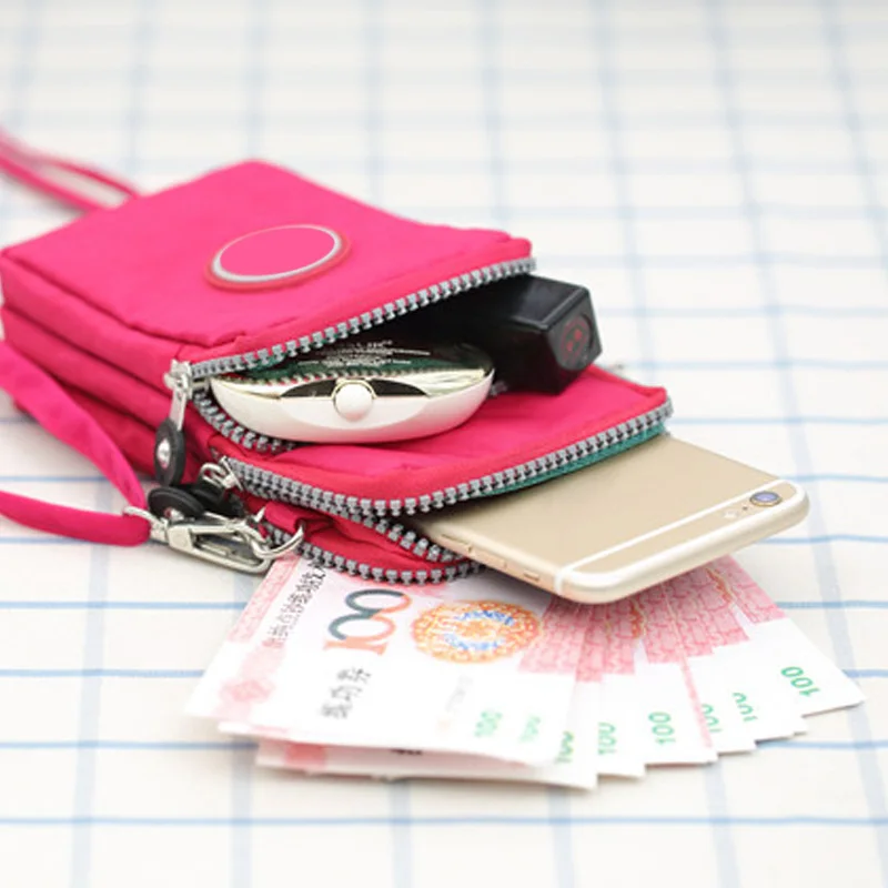 النساء رسول Crossbody حقيبة محفظة حقيبة يد الهاتف الحقيبة حالة سستة عارضة حقيبة كتف محفظة أفضل بيع-WT