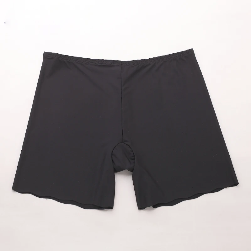 Новые женские бесшовные защитные брюки Шорты повседневные женские летние брюки трусы-шортики Mid-Rise