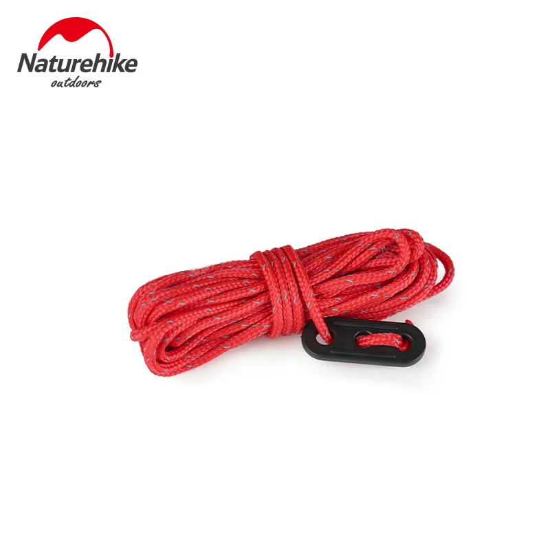 Naturehike Multifunctional Reflective Tent Wind Rope Outdoor Traveling Camping Awning Rope Guide Rope for Picnic 4m*4 NH15A001-G