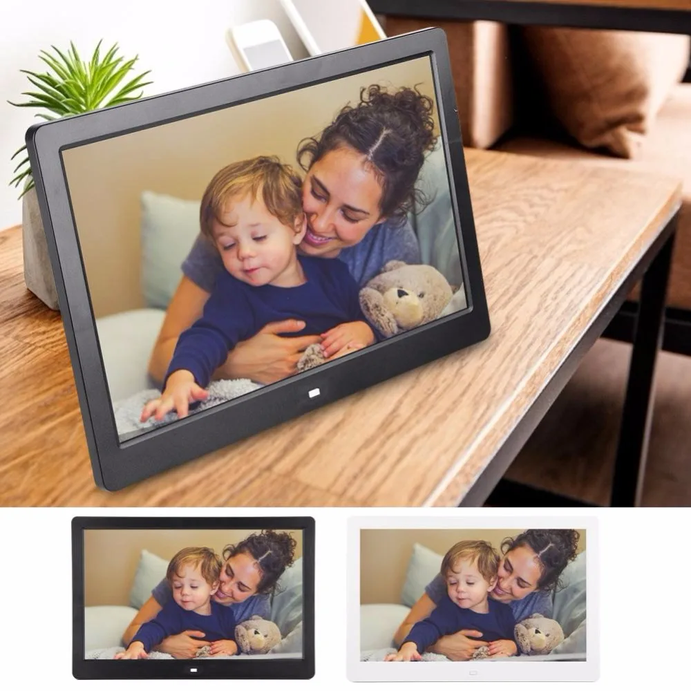 

13Inch 1280*800HD Digital Photo Picture Frame Alarm Clock Player Album Remote Control Hot sale