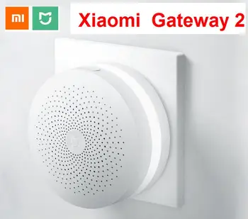 

Original update Xiaomi Mijia Smart Home Multifunctional Gateway2 Alarm System Intelligent Online Radio Night Light Bell Dropship