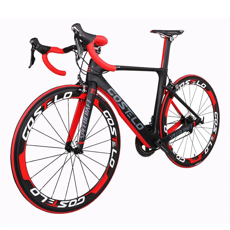Шоссейный велосипед из углеродного волокна costelo, велосипед shimano group, полный углеродный велосипед, полный углеродный велосипед bicicleta completa