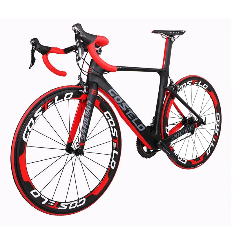 Шоссейный велосипед из углеродного волокна costelo shimano group полный углеродный bicicleta