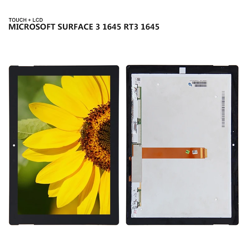 10,8 ''ЖК-дисплей для microsoft Surface 3 1645 RT3 1645 панель дисплея ЖК-комбо сенсорный экран Стекло сенсор запасные части