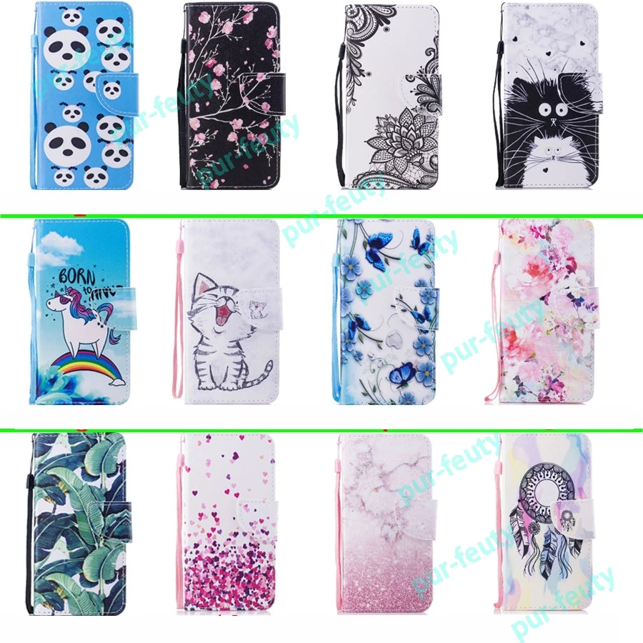 

Flip Case for xiaomi mi a1 Mi 5 X mi5 x Global Dual SIM TD-LTE MDG2 Wallet Stand Painted Phone Leather Cover for Xiaomi Mi 5X A1
