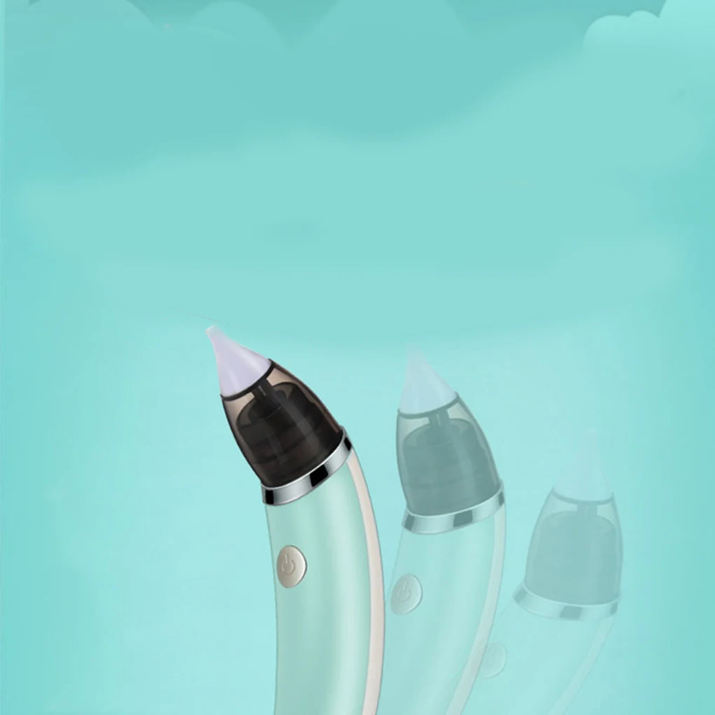 Детский носовой аспиратор USB Перезаряжаемый новорожденный детский аспиратор Электрический малыш нос очиститель Snot Вакуумная присоска