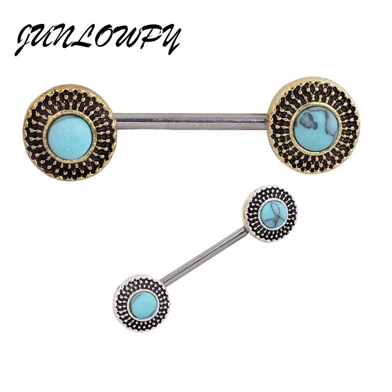 Buy 2pcs Vintage SWord Barbell Nipple Bar body jewelry