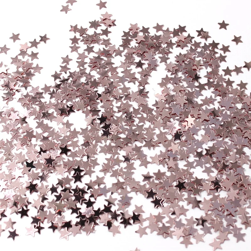 

KSCRAFT 6mm Stars Shape Sequins PVC Flat for DIY Card Making Craft Color Collection