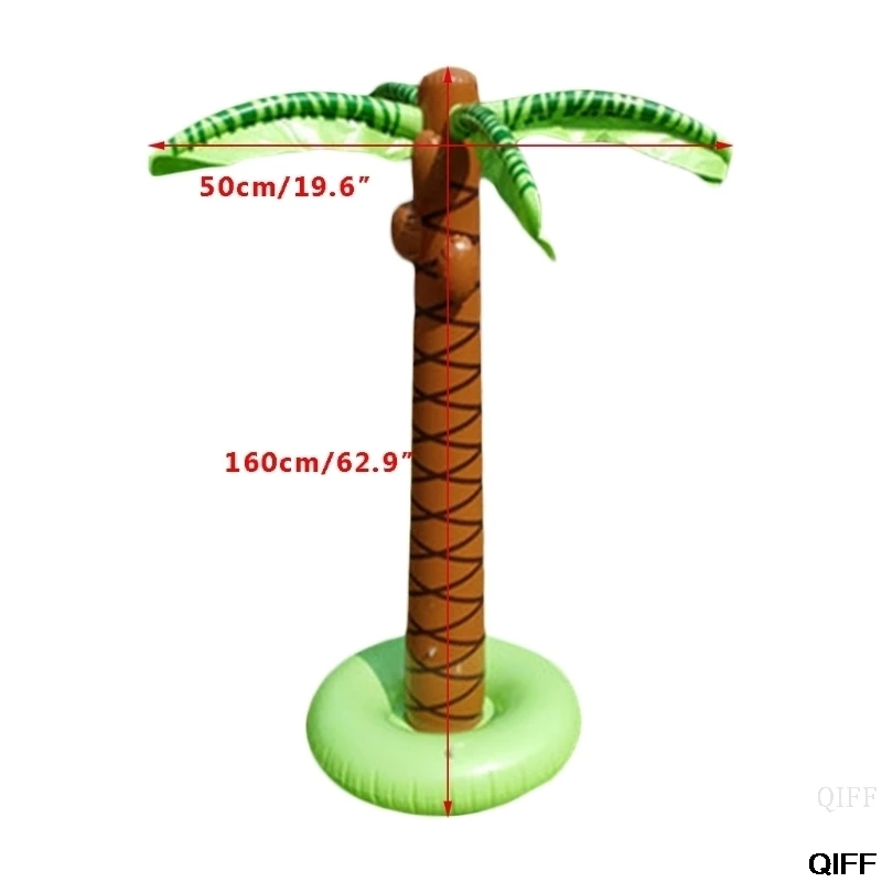 Прямая поставка и Новые м надувные кокосовые пальмы спрей для воды пляжные вечерние надувные игрушки для бассейна May06
