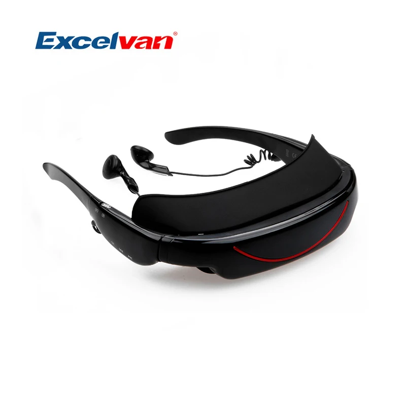 Excelvan VG4 DB 72 Inch Virtual Wide Screen Video Glasses Eyewear