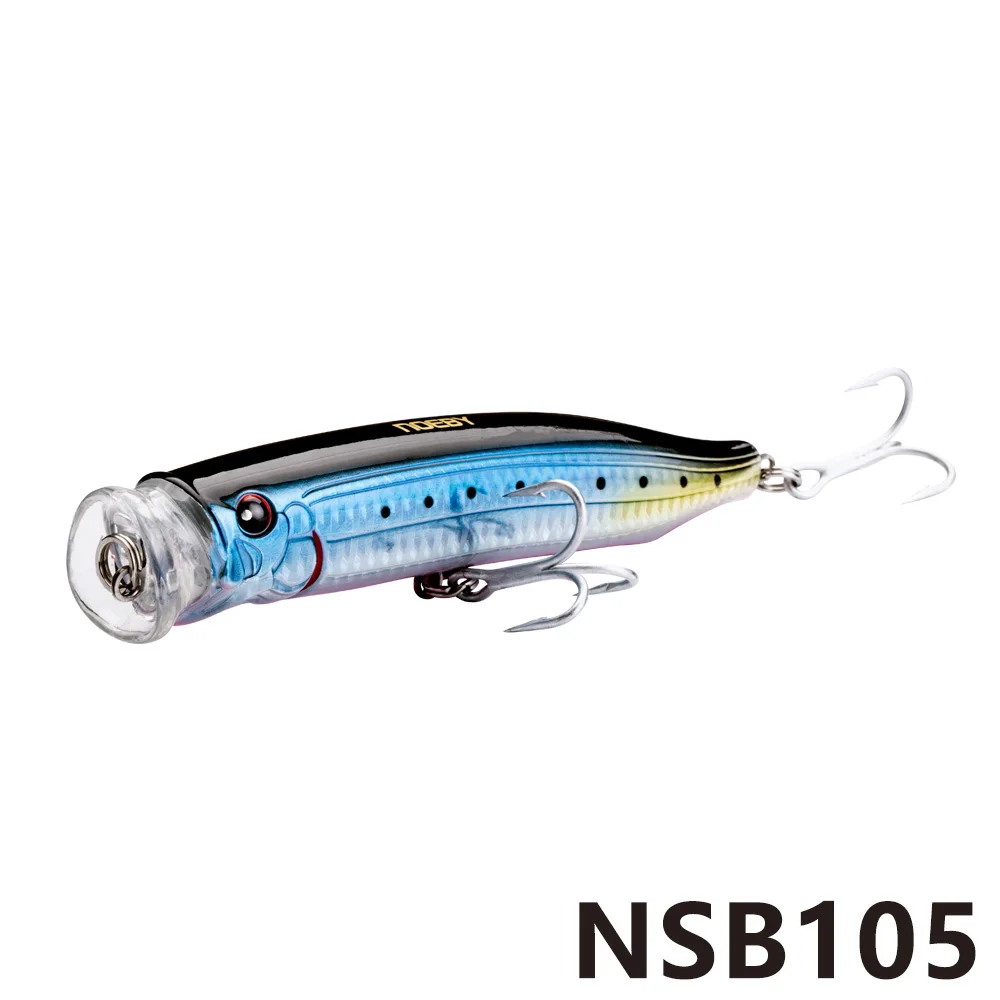 Приманка для рыбалки NOEBY Topwater lure feed popper bait 100 мм 120 мм 150 мм плавающая приманка для рыбной ловли