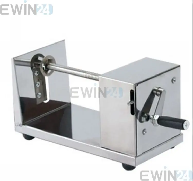Stainless Steel  Potato Slicer Cutter Carrot Spiral Cutting Machine Vegetable Tools (6)