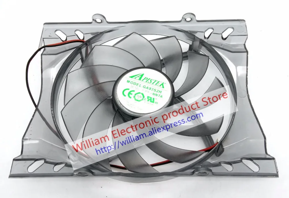 Оригинальный вентилятор GA92S2H DC12V 0.35A PLA09215D12M 2 линии для охлаждения графических