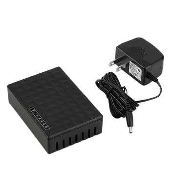 

5 Port 10/100Mbps Desktop Ethernet Network LAN Power Adapter Switch Hub Wholesale