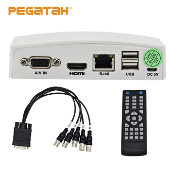 New Mini DVR CCTV Hybrid AHDCVITVIAnalog 4 in 1 DVR With 4ch video in 1080H Real time with HDMI USB port