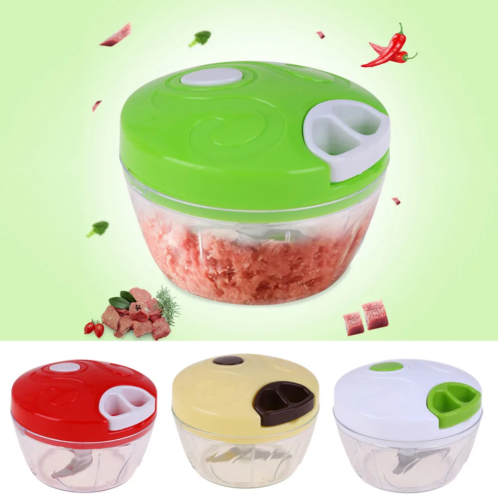 

Manual Food Chopper Vegetable Fruit Food Chopper Shredder Multifunction Food Processor Meat Machine Crusher Mincer Kitchen Tool