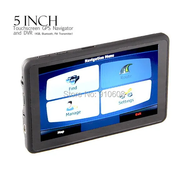 5 inch dvr gps7