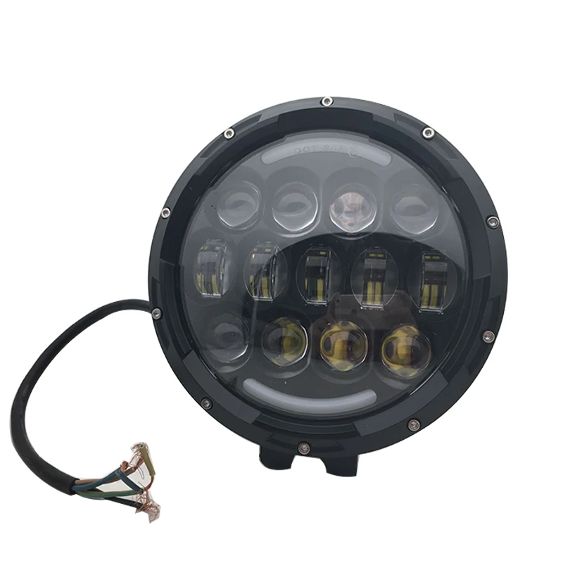 105W 7 inch Round Off Road Driving LED Work light 9-36V Car led work lamp for Jeep Trucks Offroad 4x4 SUV ATV Hunters