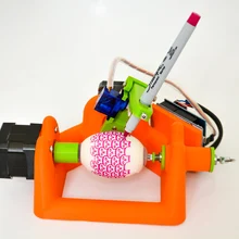 A, Bachin EggBot яйцо художник Мини DIY яйцо Рисование принтер TeachingEducation ToolToys полная сборка, интересные ручной работы
