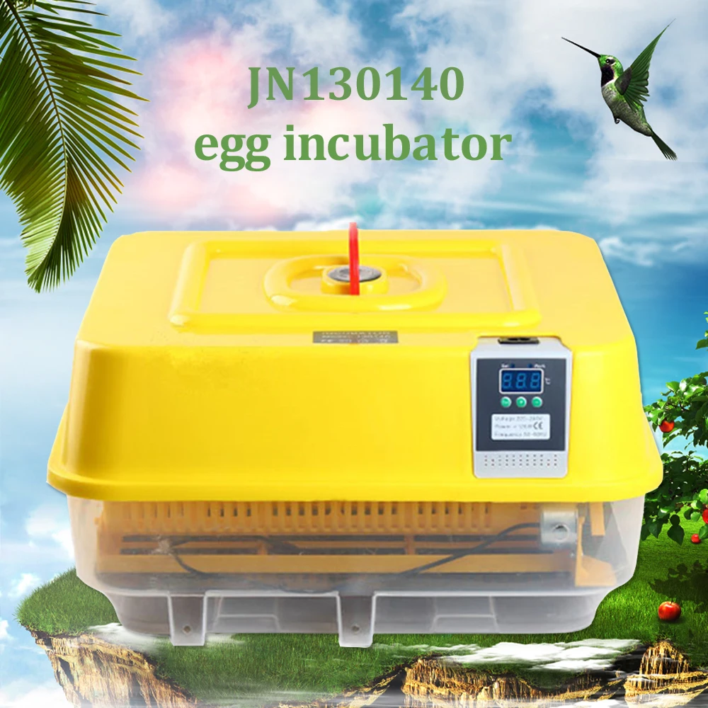 

42 Turkey Egg Incubator Digital Hatcher Automatic Egg Turning Trays Temperature Control Poultry Chicken Duck Quail Bird Brooder
