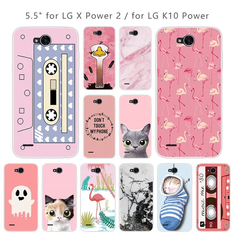 Для LG X power 2 / K10 Power 5 &quotмягкий силиконовый прозрачный ТПУ для чехлы телефонов
