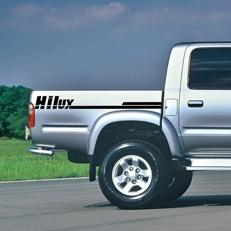 Виниловая наклейка на багажник для toyota hilux revo vigo 2012 2013 2014 2015 2016 2017 2018 2019|Наклейки
