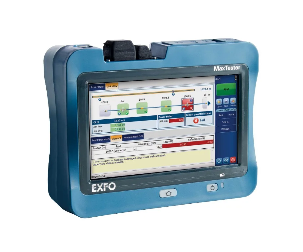 EXFO Maxtester 730c 1625 1310 1550 Max SM2 PON OTDR|Детали устройств связи| |