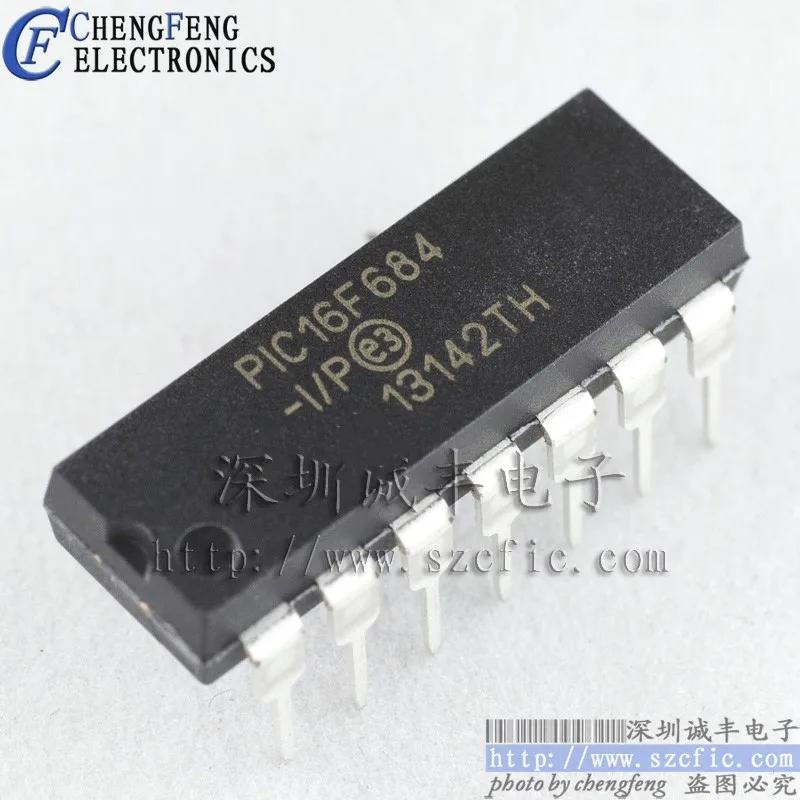 

Module PIC16F684 PIC16F684-I/P DIP Original authentic and new Free Shipping