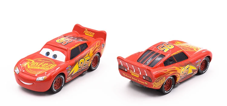 1:55 Disney Pixar Cars 3 2 Metal Diecast Car Toy Lightning McQueen Jackson Storm Combine Harvester Bulldozer Kids Toy Car Gift 47