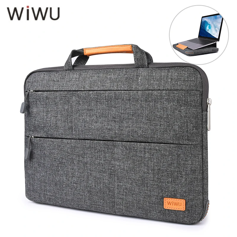 13 13.3 15.4 Inch Laptop Sleeve Case Met Stand Waterdichte Schokbestendige Notebook Tas Met Rits Voor Macbook Pro Xiaomi air 13 13.3 15.4 Inch Laptop Sleeve Case Met Stand Waterdichte Schokbestendige Notebook Tas Met Rits Voor Macbook Pro Xiaomi air